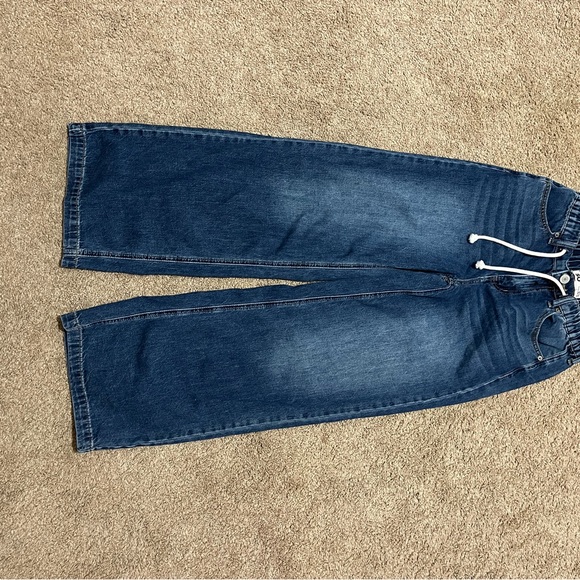 SO Denim - SO wide leg Dark Blue Jeans